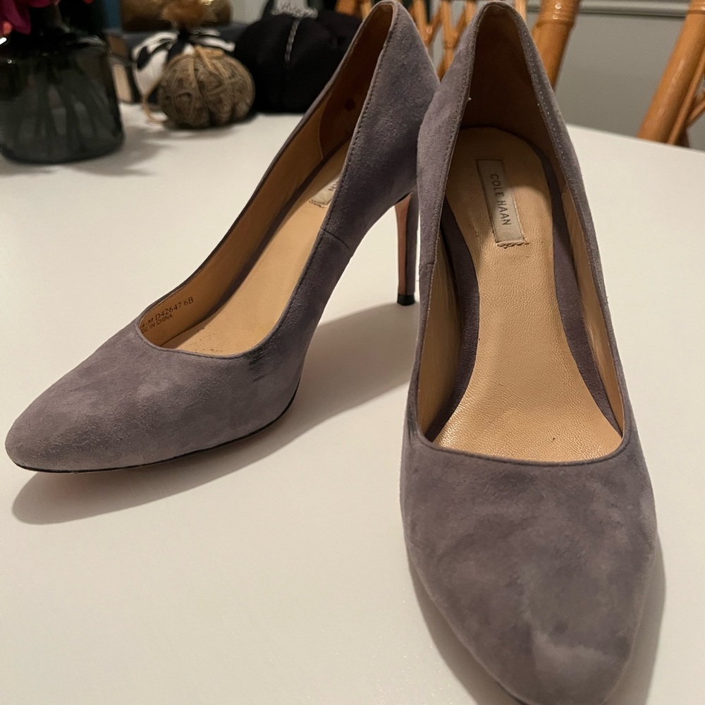 Cole Haan Women's Suede Heels - Purple
